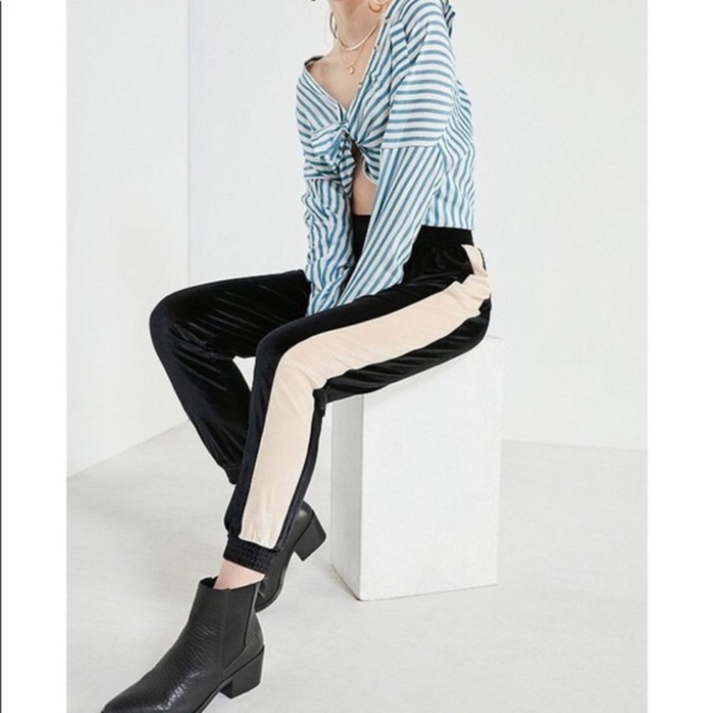 Urban Outfitters BDG Velvet Jogger Track Pants XS